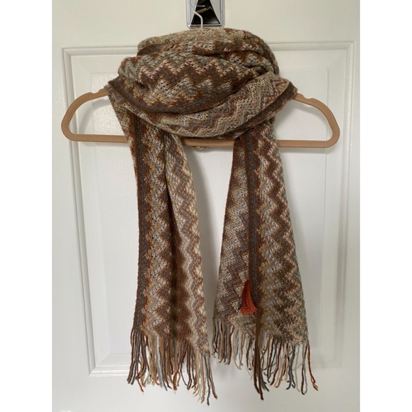 Missoni Zig-Zag Wool Scarf - one size